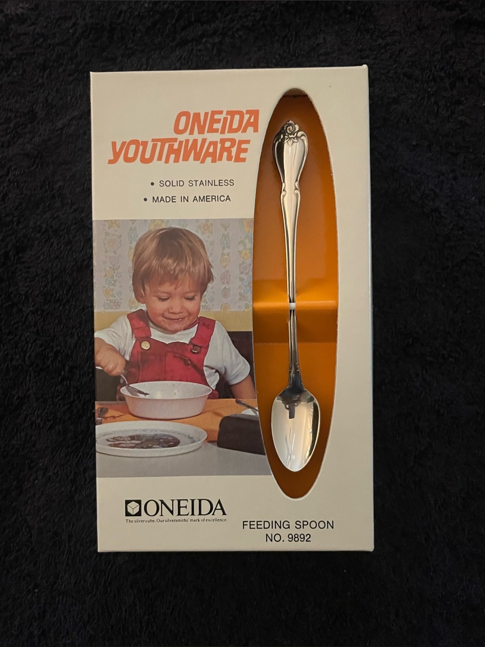 NWT Oneida stainless baby spoon